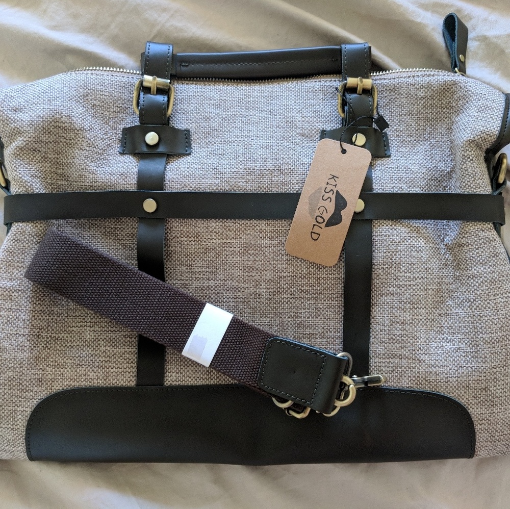 Neutral toned crossbody